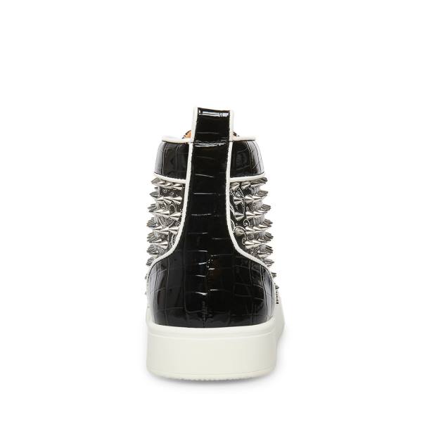 Steve Madden Promoter-s Joggesko Herre Svarte Sølv | SM-148OJ