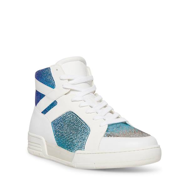 Steve Madden Radnor Joggesko Herre Blå Hvite | SM-089IE