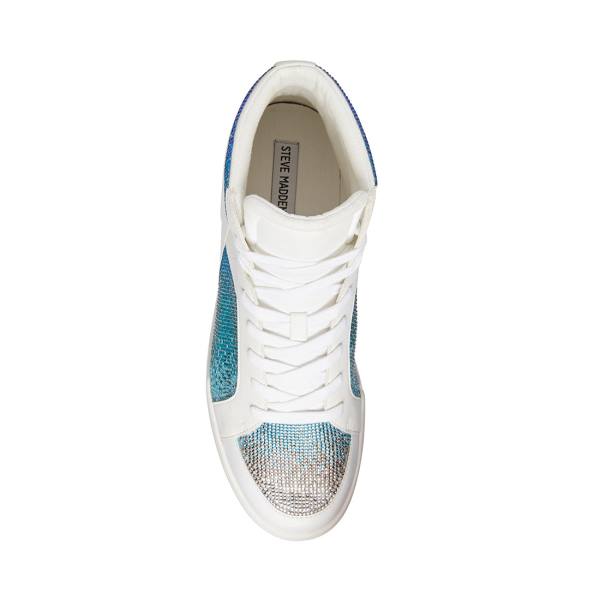 Steve Madden Radnor Joggesko Herre Blå Hvite | SM-089IE