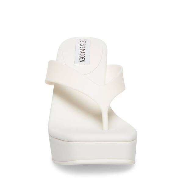 Steve Madden Refined Sandaler Dame Hvite | SM-971VT