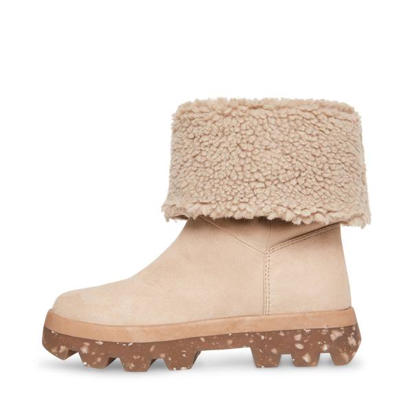 Steve Madden Restt Taupe Ankelstøvletter Dame Lyse Grå Brune | SM-872GF