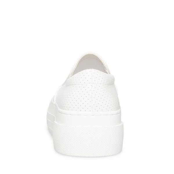 Steve Madden Shuffle Joggesko Dame Hvite | SM-521UT