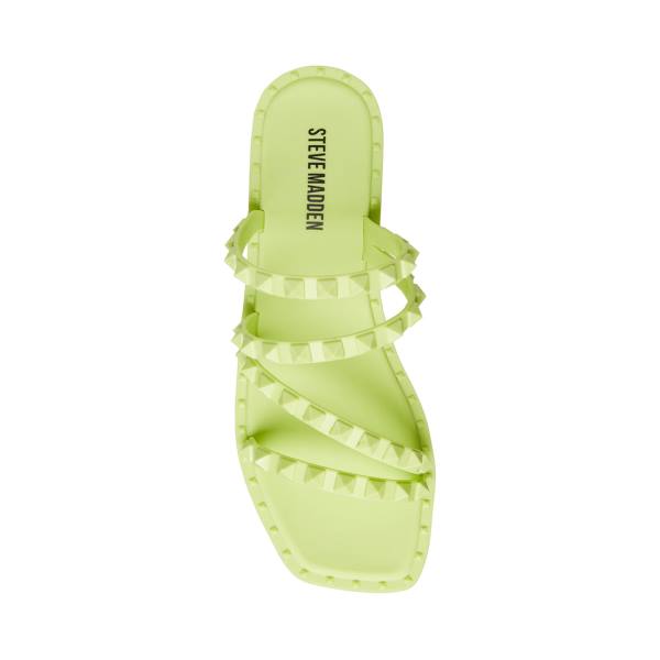 Steve Madden Skyler-j Lime Sandaler Dame Lyse Grønn | SM-051TJ