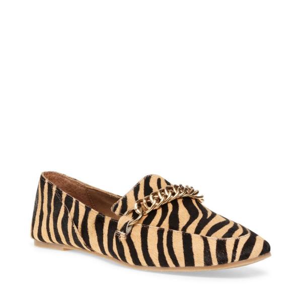 Steve Madden Soprano-t Loafers Dame Tiger | SM-384YK