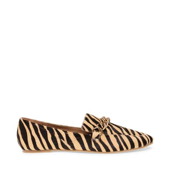Steve Madden Soprano-t Loafers Dame Tiger | SM-384YK
