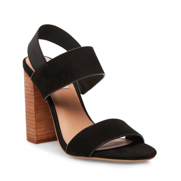 Steve Madden Sunbeam Heel Høye Hæler Dame Svarte | SM-324GR
