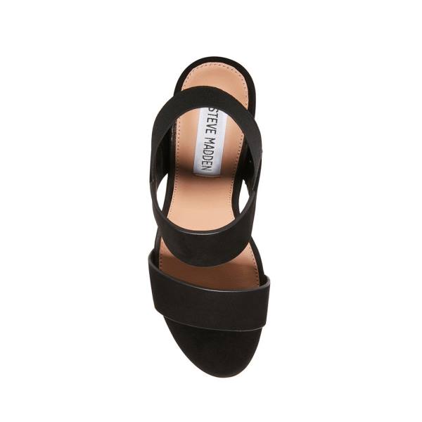 Steve Madden Sunbeam Heel Høye Hæler Dame Svarte | SM-324GR