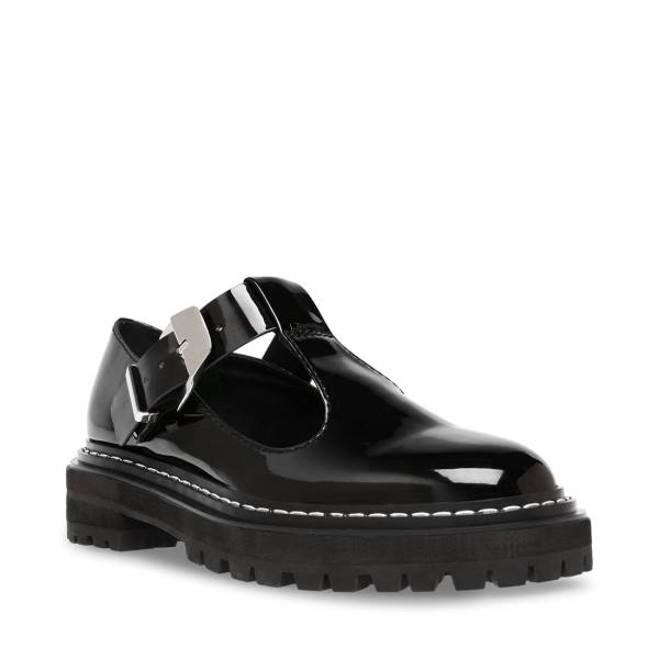 Steve Madden Suzey Loafers Dame Svarte | SM-205HC