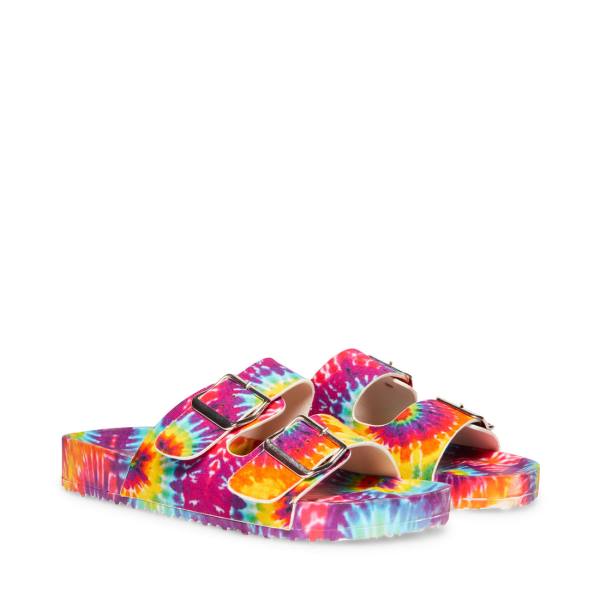Steve Madden Teddy-t Bright Sandaler Dame Lyse Multicolor | SM-734QT