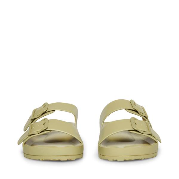 Steve Madden Teddy-t Sage Sandaler Dame Grå Olivengrønne | SM-806GM