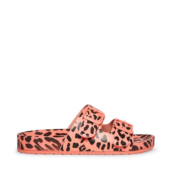 Steve Madden Teddy-t Sandaler Dame Rosa Multicolor | SM-723PD