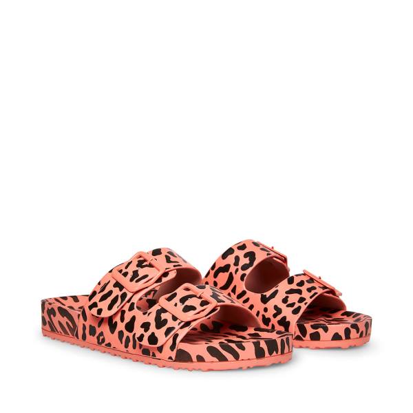 Steve Madden Teddy-t Sandaler Dame Rosa Multicolor | SM-723PD
