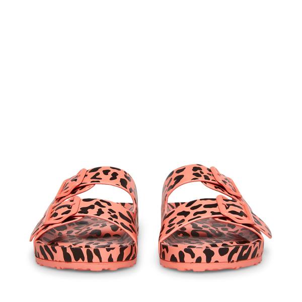 Steve Madden Teddy-t Sandaler Dame Rosa Multicolor | SM-723PD