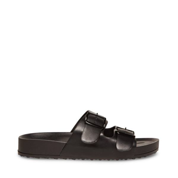 Steve Madden Teddy-t Sandaler Dame Svarte | SM-120PX
