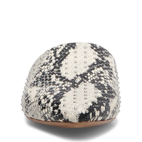 Steve Madden Tempting Snake Flate Sko Dame Multicolor Slangeprint | SM-892AR