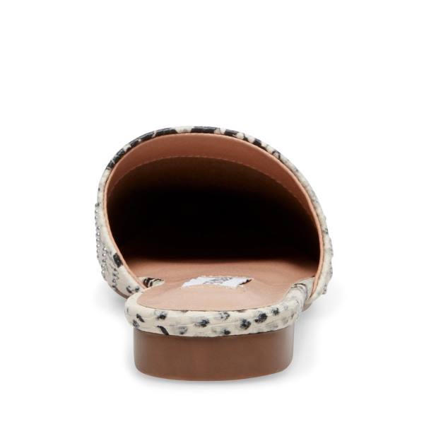 Steve Madden Tempting Snake Flate Sko Dame Multicolor Slangeprint | SM-892AR