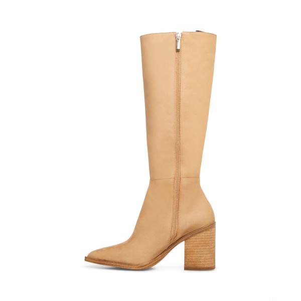 Steve Madden Tove Tan Nubuck Støvler Dame Brune | SM-497SC