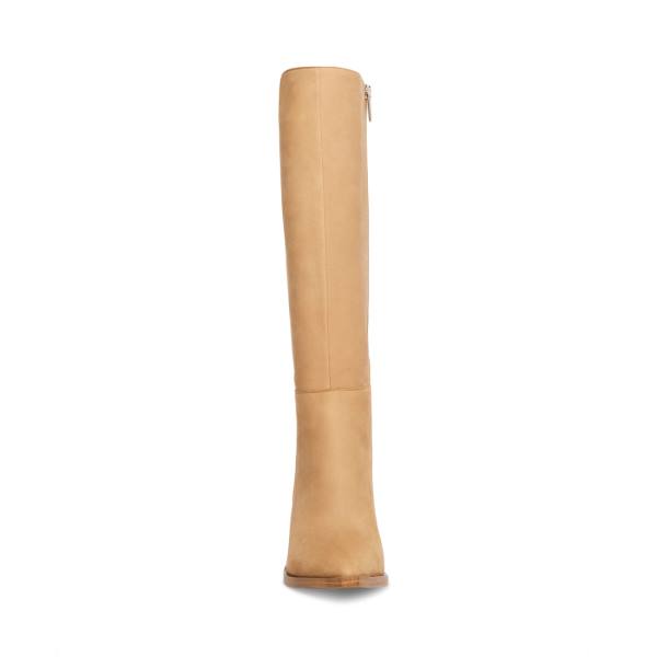 Steve Madden Tove Tan Nubuck Støvler Dame Brune | SM-497SC
