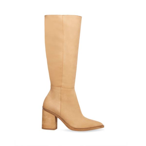 Steve Madden Tove Tan Nubuck Støvler Dame Brune | SM-497SC