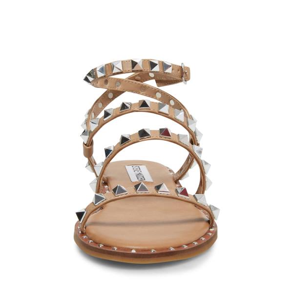 Steve Madden Travel Tan Sandaler Dame Brune | SM-891HZ