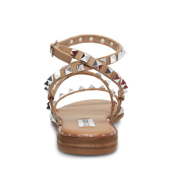 Steve Madden Travel Tan Sandaler Dame Brune | SM-891HZ