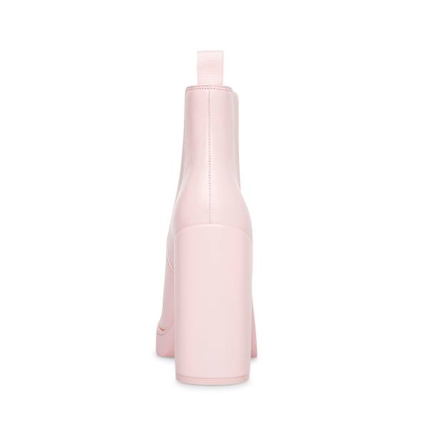 Steve Madden Triple Lær Ankelstøvletter Dame Rosa | SM-478BJ