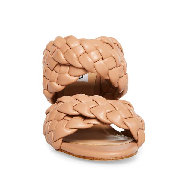 Steve Madden Twisted Tan Heel Høye Hæler Dame Brune | SM-062KM