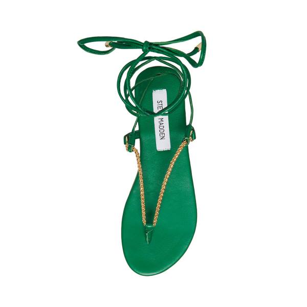 Steve Madden Tyra Sandaler Dame Grønn | SM-173MF