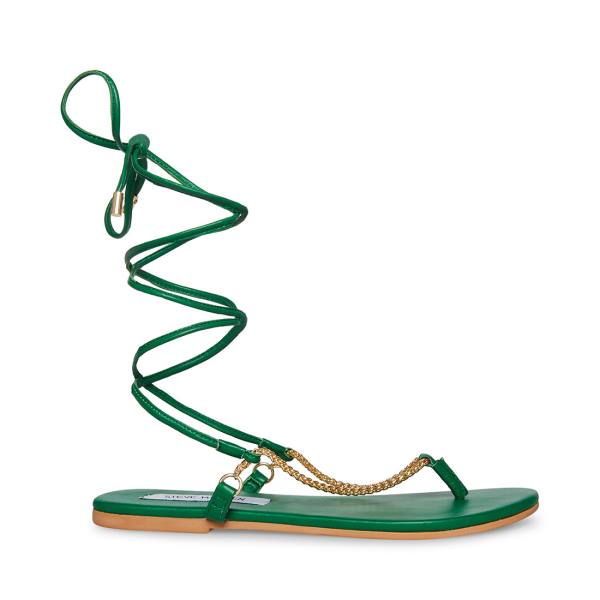 Steve Madden Tyra Sandaler Dame Grønn | SM-173MF