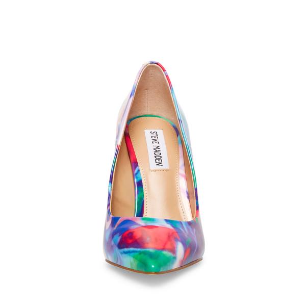 Steve Madden Vala Heel Høye Hæler Dame Rosa Blå | SM-765QH