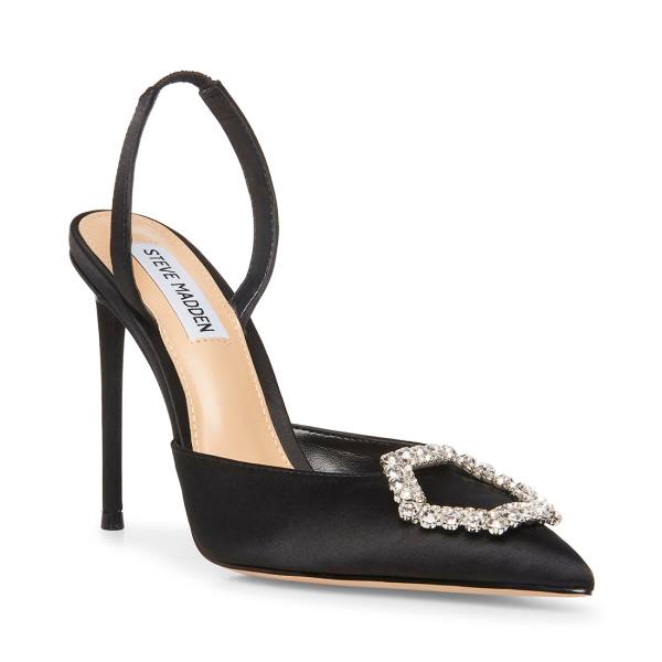 Steve Madden Vionnet Heel Høye Hæler Dame Svarte | SM-107EC