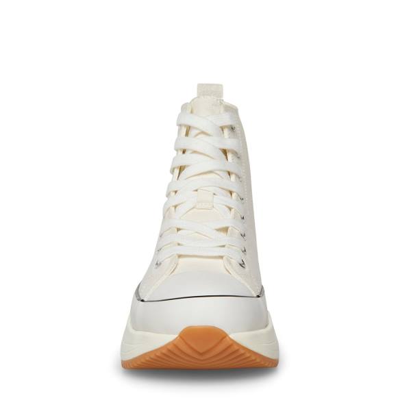 Steve Madden Winston Joggesko Dame Hvite | SM-973SN