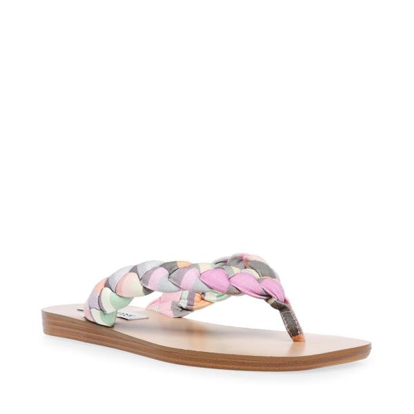 Steve Madden Zaidee Sandaler Dame Multicolor | SM-179XZ