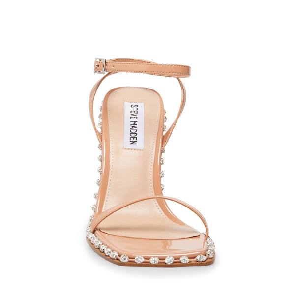 Steve Madden Zelle Camel Heel Høye Hæler Dame Brune Multicolor | SM-392YO