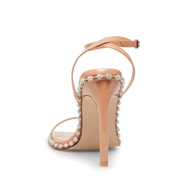 Steve Madden Zelle Camel Heel Høye Hæler Dame Brune Multicolor | SM-392YO