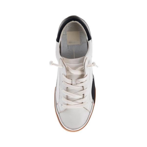 Steve Madden Zina Joggesko Dame Hvite Svarte | SM-960FH