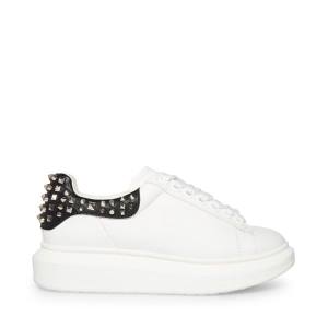 Steve Madden Gelsie Joggesko Dame Hvite | SM-853JX