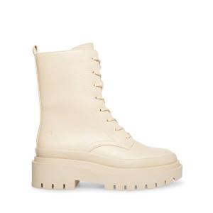 Steve Madden Mosss Bone Paris Ankelstøvletter Dame Beige | SM-837WE