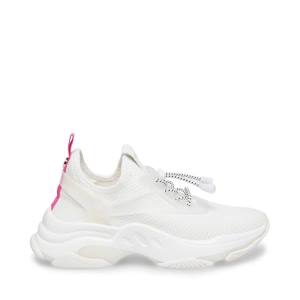 Steve Madden Myles Joggesko Dame Hvite | SM-157CR
