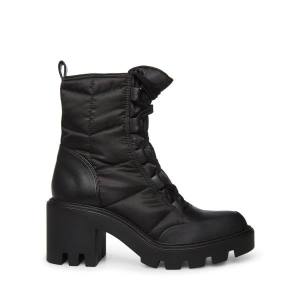 Steve Madden Pieper Ankelstøvletter Dame Svarte | SM-156JM