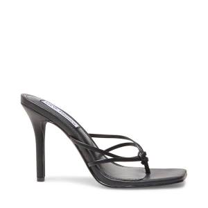 Steve Madden Scored Heel Høye Hæler Dame Svarte | SM-582EN
