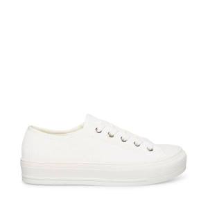 Steve Madden Vega Joggesko Dame Hvite | SM-293UL