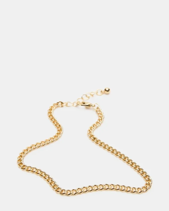 2-delers ankelkjedesett med rhinestones