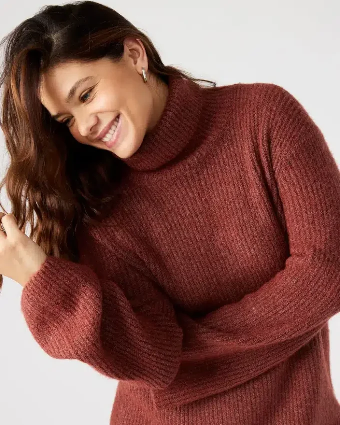 Abbie genserkjole Rust Abbie genserkjole Rust