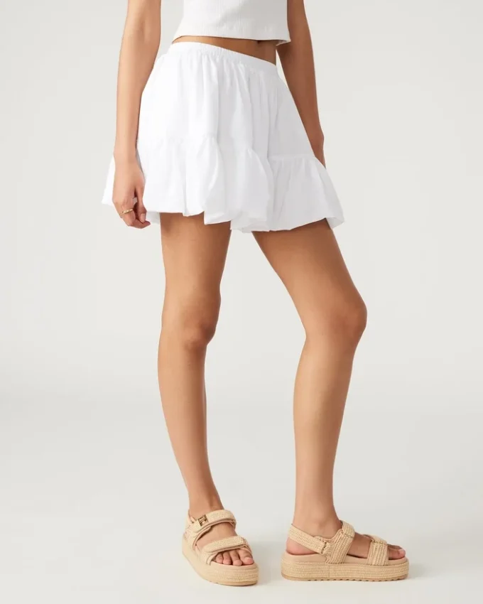 Aisha-skjørt, hvitt