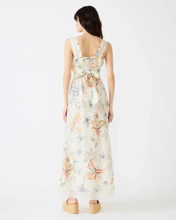 Alexus-kjole i vintage elfenben