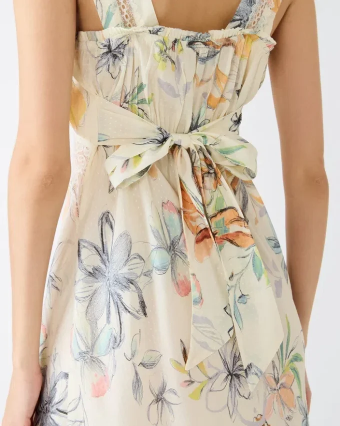 Alexus-kjole i vintage elfenben