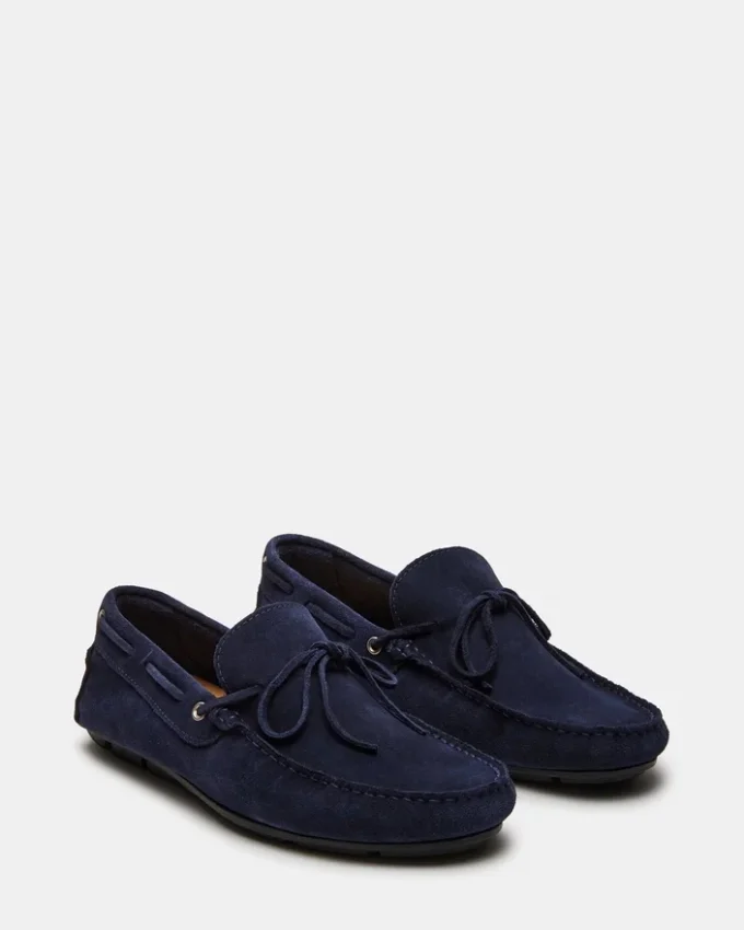 Amalfi Navy Suede