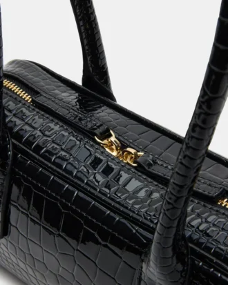 Anise Vesker Black Crocodile