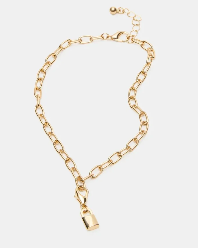 Ankelkjedesett med lås-smykke